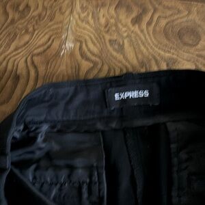 Black columnist mid rise, barely boot size 12